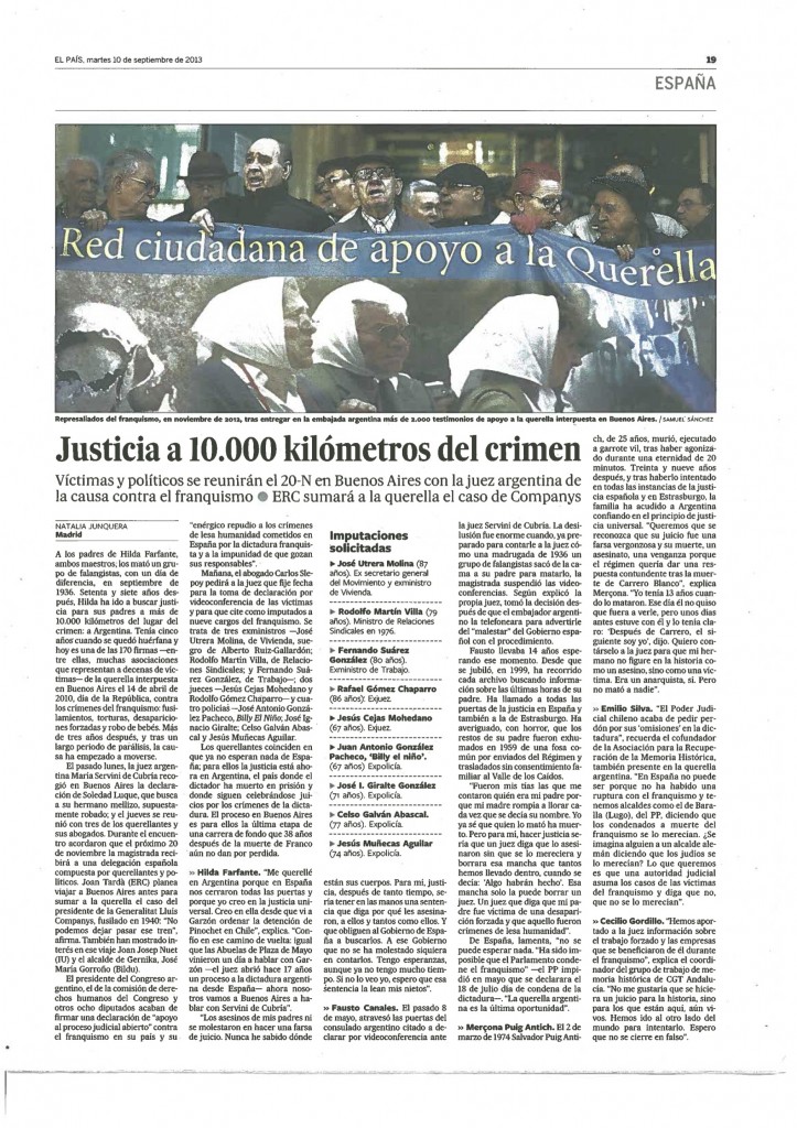 El Pais 9 de sept 2013