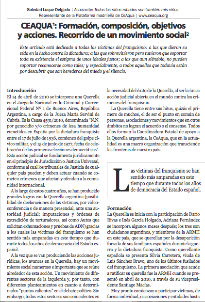 Revista estudios y cultura fundación 1º de mayo nº 63